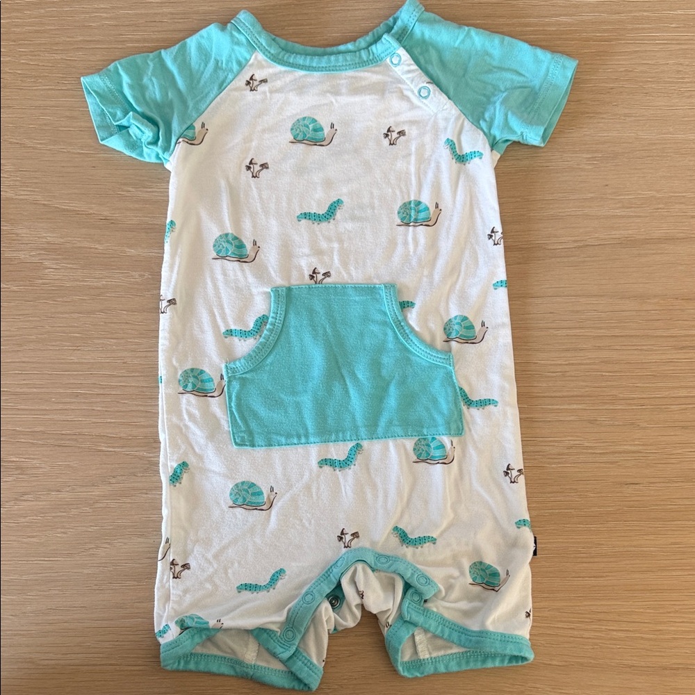 Kyte Baby Shortalls 18-24m EUC